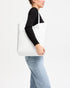 Monica White - Soft Leather Shopper