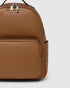 Maddie Tan Leather Backpack
