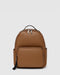 Maddie Tan Leather Backpack