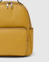 Maddie Mustard Leather Backpack