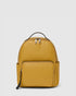 Maddie Mustard Leather Backpack