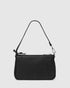 Laila Black Leather Handbag