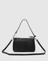 Laila Black Leather Handbag
