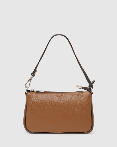 Laila Tan Leather Handbag
