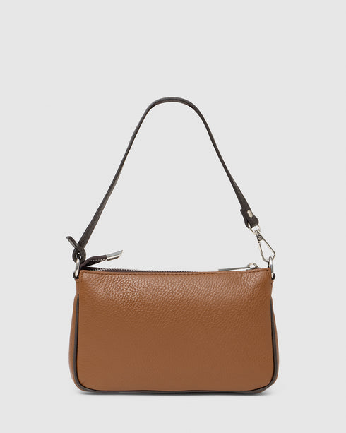 Laila Tan Leather Handbag