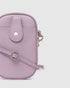 Ava Lavander Leather Crossbody Bag