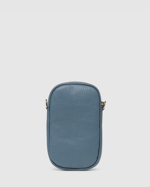 Ava Celeste Leather Crossbody Bag