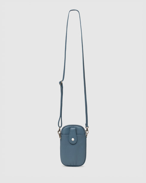 Ava Celeste Leather Crossbody Bag
