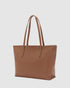 Iris Tan - Leather Tote Bag