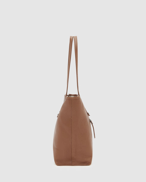 Iris Tan - Leather Tote Bag