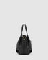 Poppy Black - Leather Crossbody
