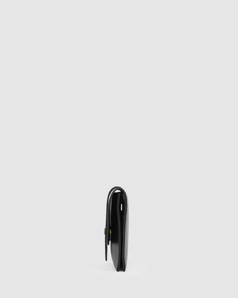 Noojee Black - Leather Clutch