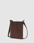 Merredin Brown - Leather Crossbody Bag