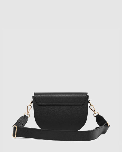 Ella Black - Leather Crossbody