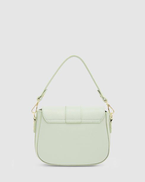 Simone Pistachio - Leather Crossbody