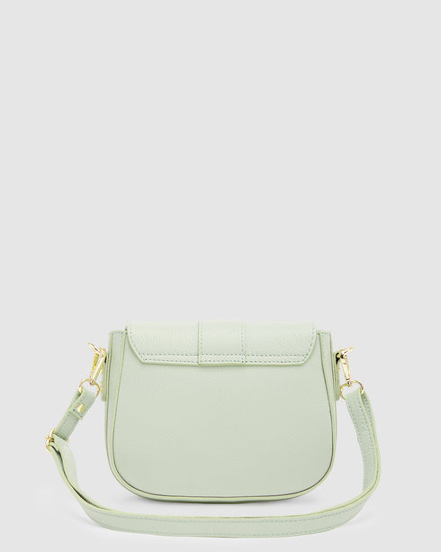 Simone Pistachio - Leather Crossbody