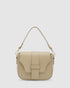 Simone Taupe - Leather Crossbody