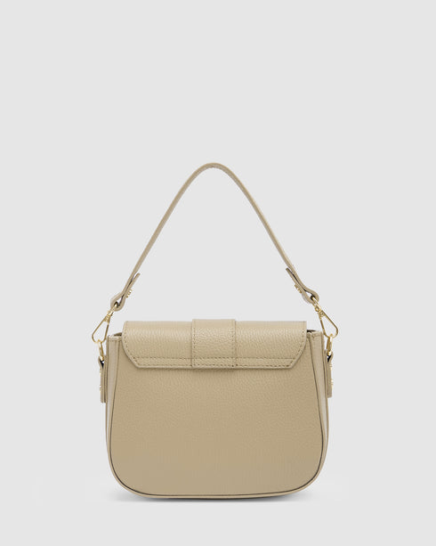 Simone Taupe - Leather Crossbody