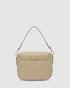 Simone Taupe - Leather Crossbody