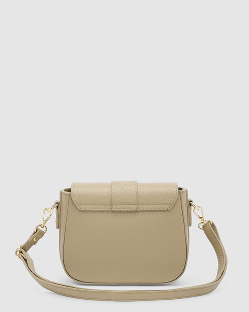 Simone Taupe - Leather Crossbody