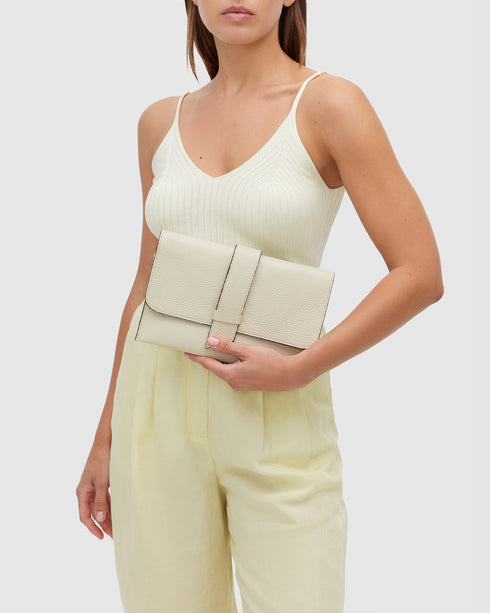 Noojee Milk - Leather Clutch
