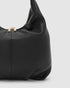 Penelope Black - Leather Shoulder Bag