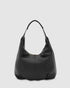 Penelope Black - Leather Shoulder Bag