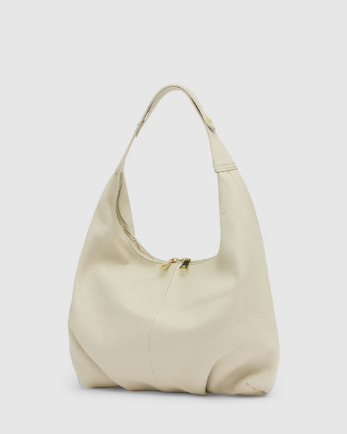 Penelope Milk - Leather Shoulder Bag