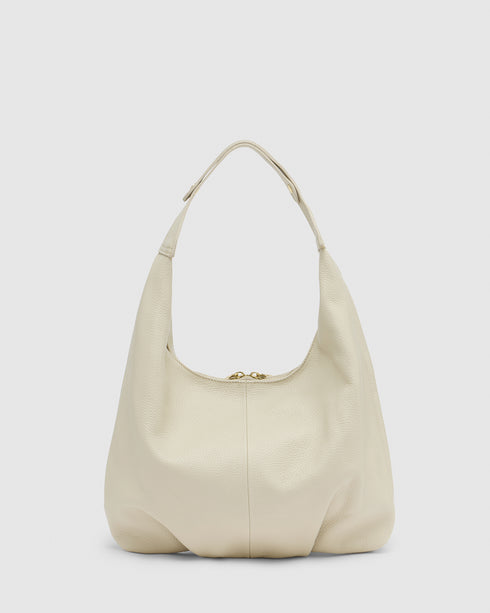 Penelope Milk - Leather Shoulder Bag