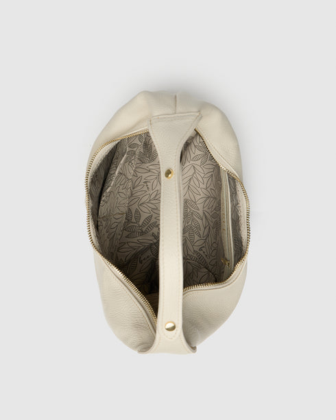 Penelope Milk - Leather Shoulder Bag