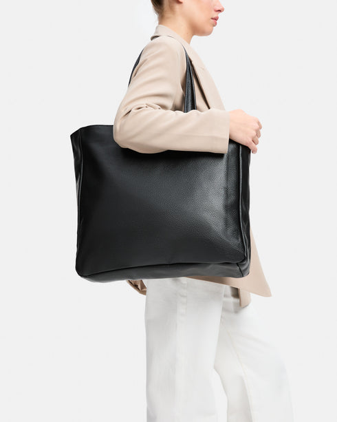 Bootle Black Large Tote Bag