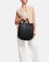 Chiara Black - Leather Tote