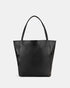 Kirkby Black - Leather Tote Bag