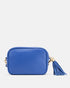 Maya Blue - Leather Crossbody Bag