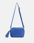 Maya Blue - Leather Crossbody Bag