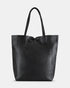 Monica Black - Soft Leather Shopper Bag
