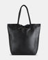 Monica Black - Soft Leather Shopper Bag