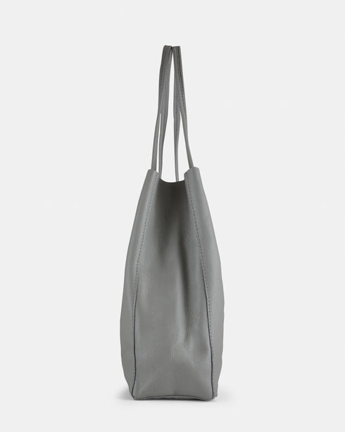 Monica Grey - Soft Leather Shopper Bag