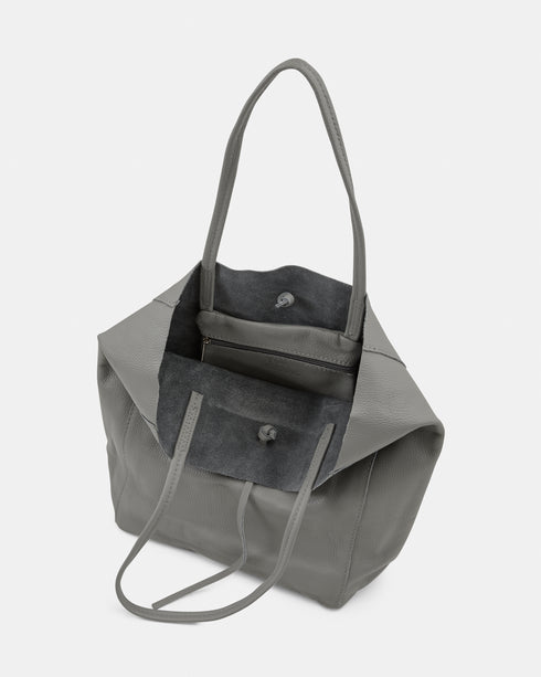 Monica Grey - Soft Leather Shopper Bag