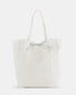 Monica White - Soft Leather Shopper