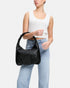Nina Black - Leather Shoulder Bag