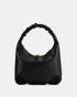 Nina Black - Leather Shoulder Bag