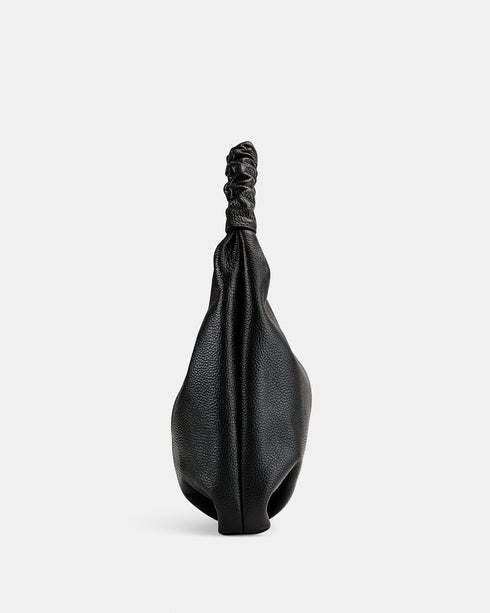 Nina Black - Leather Shoulder Bag