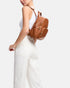Nova Tan Leather Backpack