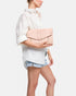 Olivia Blush - Leather Clutch