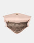 Olivia Blush - Leather Clutch