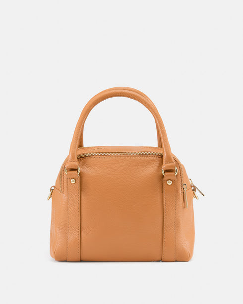 Piper Tan - Leather Tote Bag