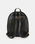 Tulip Black - Leather Backpack