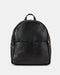 Tulip Black - Leather Backpack