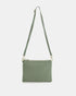 Tully Sage Soft Leather Clutch
